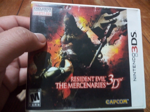 Resident Evil The Mercenaries Nintendo 3ds