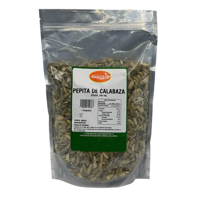 Pepita Semilla Calabaza Cruda Sin Sal Pelada Nacional 1 Kg | MercadoLibre