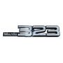 Emblema Letra Logo 323 Estampado Baul Mazda 323