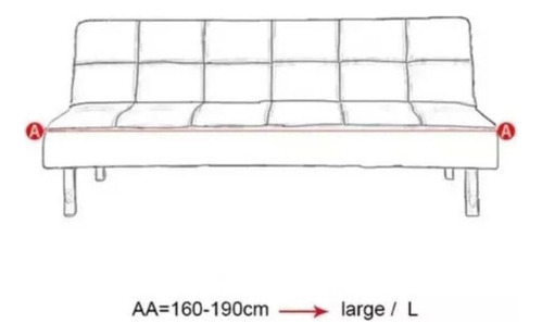 Añadir A La Lista De Deseos Sofá Cama Fundas Waterproof 160-