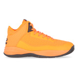 Zapatillas Básquet Topper Block Hombre En Naranja Y Negro | 