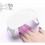 Jyfkinn Mini Uv Light For Gel Nails Foldable Uv Led Nail Lam