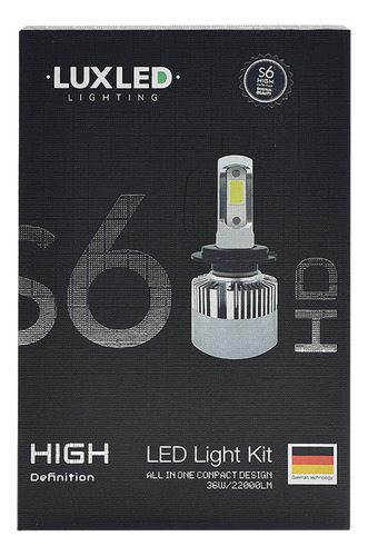 Kit Cree Led S6 Hd Ultima Generacion! H4 H7 H1 H11 H3