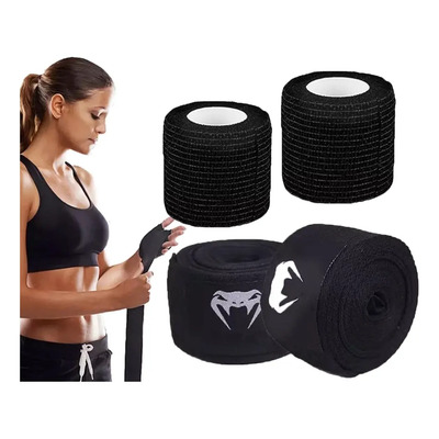 5m Venda De Box Semielasticas De Boxeo Vendaje Deportivo4pc | MercadoLibre