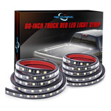 2 Tiras Luz Led / 60 Pulgadas Para Batea De Camioneta