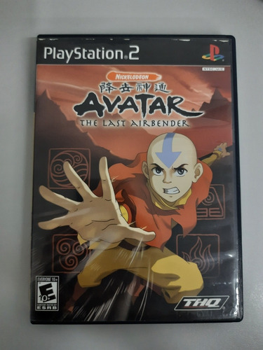 Avatar The Last Airbender Ps2 Original Americano Ntsc Jogo