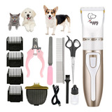 Maquina Rasuradora Para Cortar Pelo De Perro Y Gatos Kit