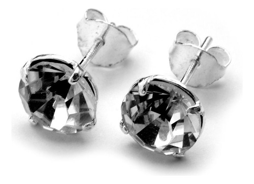 Aros Cubic Cristal Plata 900