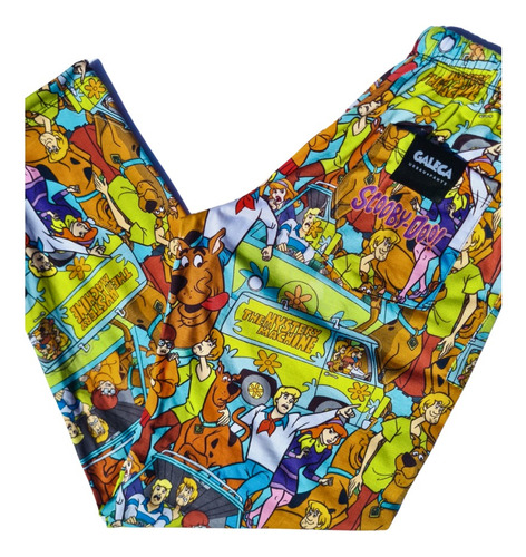 Pantalon Unisex Pijama De Scooby Doo Modal Premium Galeca
