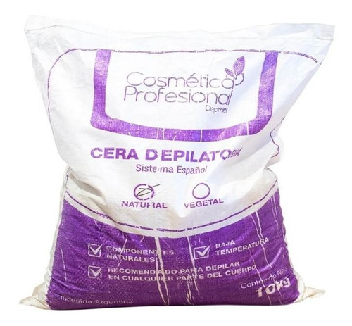  Cosmética Profesional Depimiel Cera En Perlas Natural X 10k