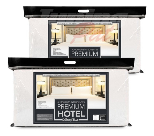 2 Almohadas Inteligentes Sleeptime 85x40 Queen Premium Hotel