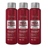 3 Máscara Matizadora Mega Marsala Intenso Forever Liss 500ml