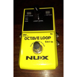 Pedal De Guitarra Nux Octave Loop