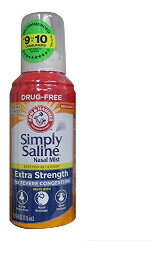 Suero Fisiologico  Simply Saline Nasal Mist Extra Fuerza Con