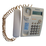 Telefono Panasonic Kx-tsc11agw Blanco Fijo Usado