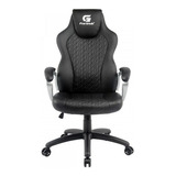 Cadeira Gamer Escritório Blackfire Fortrek Giratória Cor Preto