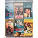 Lote De 10 Vhs Películas