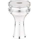 Meinl He-100 Darbuka De Aluminio 5 1/3 Pulgadas Percusión Color Plateado