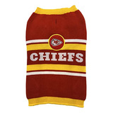 Suéter Para Perros Kansas City Chiefs Nfl, Talla Pequeña.