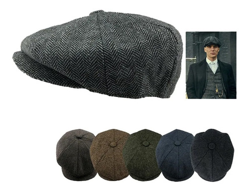 Peaky Beret - Boina De Algodón Peaky Blinder Para Hombre