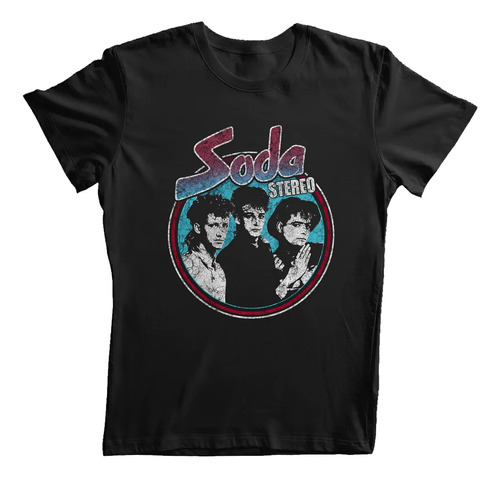Playera Soda Stereo Banda Logo Gustavo Cerati