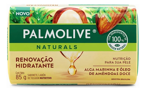 10 Sabonete Palmolive Naturals Renovação Hidratante 85 G