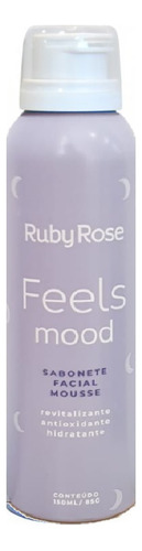 Sabonete Facial Mousse Feels Mood Hb322  Ruby Rose 