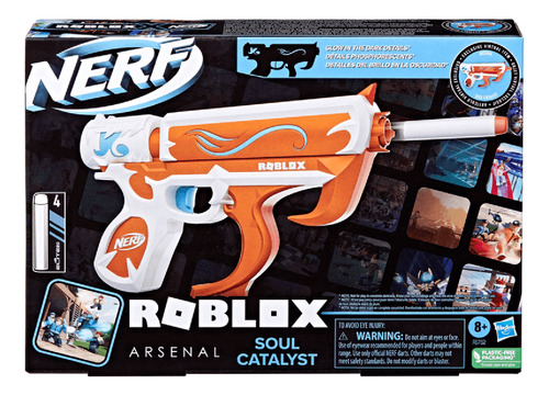 Nerf Roblox: Arsenal Soul Catalyst Lanzador De Dardos