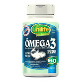 Ômega 3 Óleo De Peixe - 60 Cápsulas 1200mg Unilife