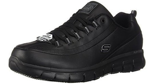 Zapato De Trabajo Antideslizante Para Mujer Skechers