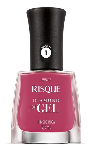 Risqué Diamond Gel 9,5ml - Hibisco Rosa