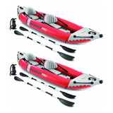 Intex Excursion Pro - Kayak Inflable De Vinilo Para 2 Perso.