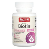 Jarrow Formulas Biotina 5000 Mcg, 100 Cápsulas Vegetales Sfn