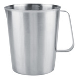 Vaso De Acero Inoxidable 2000ml Taza Medidora Grande Espumad