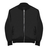 Chamarra Bomber Jacket Negra Black Dia Del Niño 1 A 10 Años