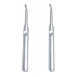 Implemento De Cutícula - Kddom 2 Pcs Stainless Steel Cuticle
