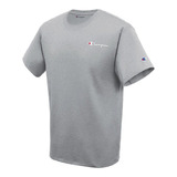 Camiseta Champion Gt23hy081 Para Hombre-gris Claro