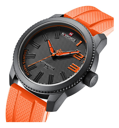 Reloj De Cuarzo Naviforce Fashion Trend Para Hombre Con Corr