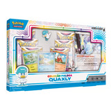 Box Pokemon Coleção Paldea Quaxly Copag Original Lacrada Pok