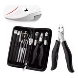 Kit Alicate Inox De Desencravar E Cortar Unhas Profissional