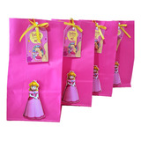 Bolsitas Papel Golosineras Personalizadas Peach X10uni