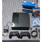 Ps4 Fat 500gb + 2 Joysticks + Camara + 2 Juegos + 2tb Hdd