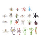 Juguetes Infantiles Con Insectos Simulados, 66 Unidades