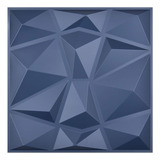 Diseño De Pared 3d Texturizado Con Paneles 3d Diamante Gris