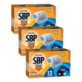 Kit 3 Repelente Aparelho Elétrico Sbp Pastilha 12hrs C Refil