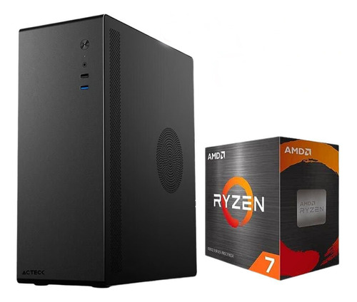 Computadora Cpu Pc Ryzen 7 5700g, Ram 32gb, Disco Solido 1tb