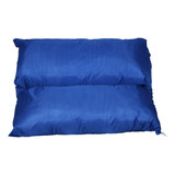 Set De 2 Almohadas King Size Pelo De Angel Lisa Económica 