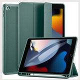 Funda Con Ranura Pencil Para iPad 10.2 Pulgadas 7 8 Y 9 Gen