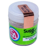 Pó P/ Decoração Sugar Art Glitter Nude Rosê 5g