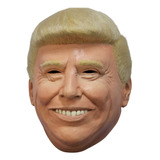 Máscara Para Halloween Trump Official Látex Color Beige